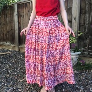 Vintage 70s RARE Missoni knit pattern skirt